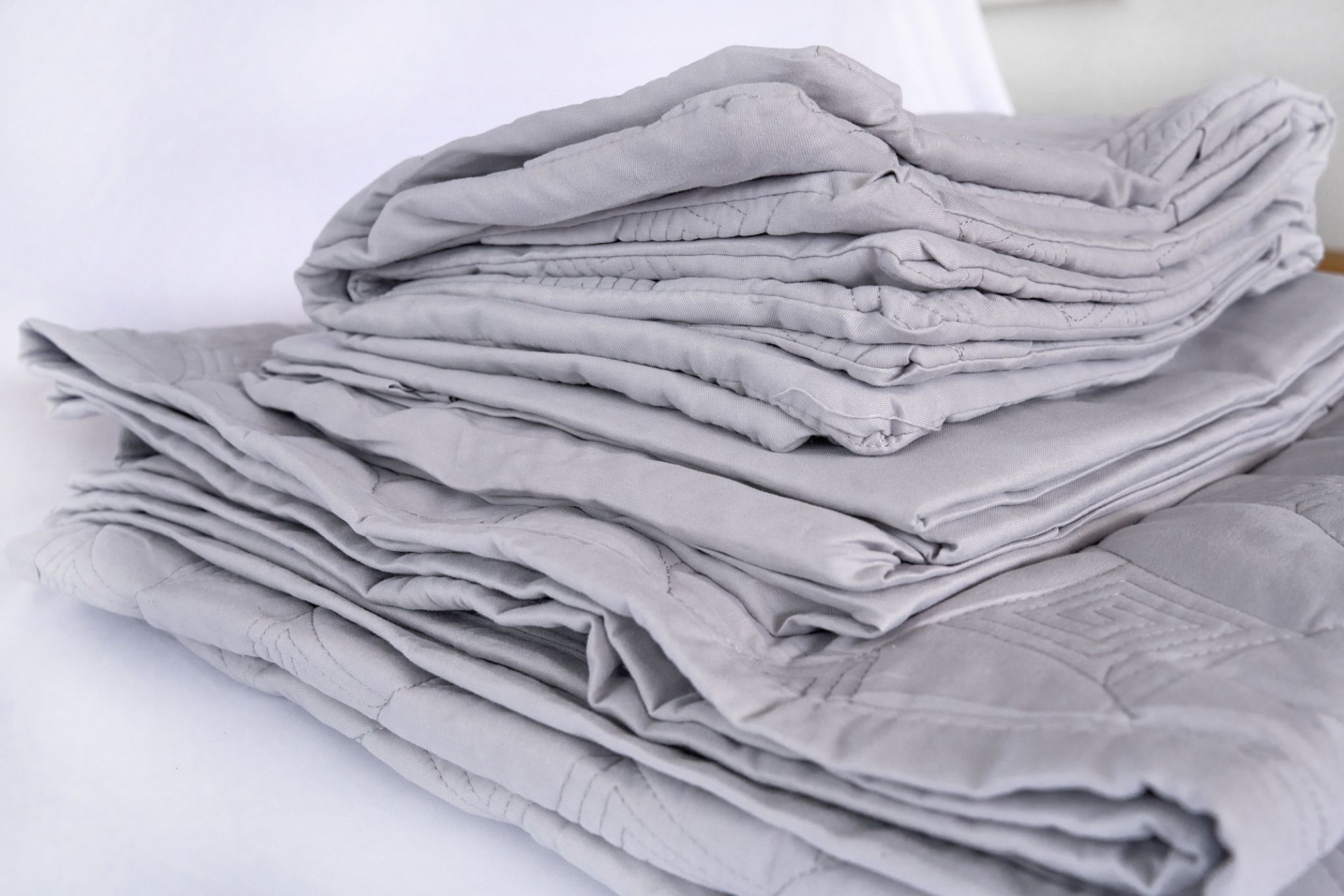 SET DE CAMA VERANO GRIS - Imagen 4