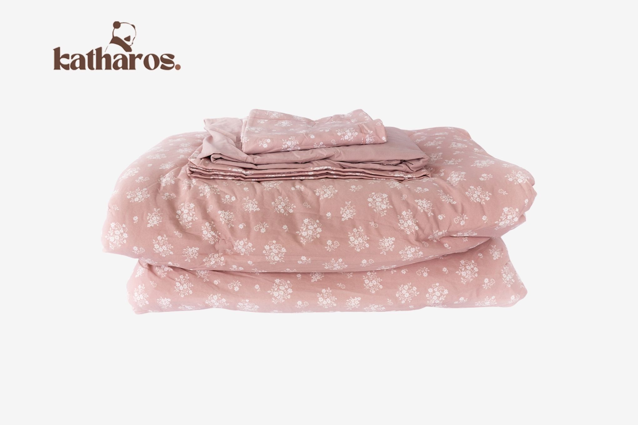 SET DE EDREDON INVIERNO JACK ROSA